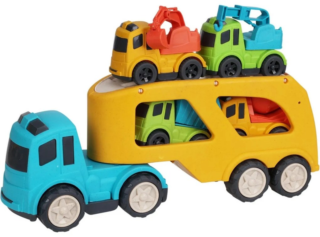 Nákladné auto 33 cm s prívesom, 11 x 40 x 25cm