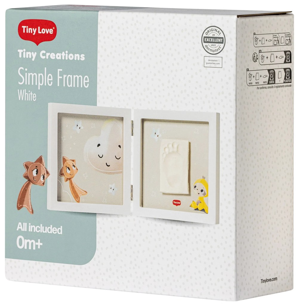 Simple Frame White Tiny Creations