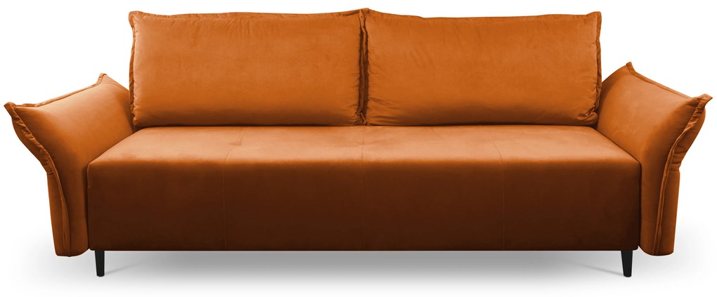 Pohovka dvojsedačka Naples Sofa (oranžová). Vlastná spoľahlivá doprava až k Vám domov. 1041185