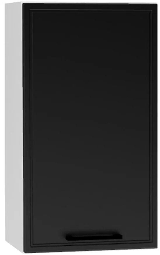 Kuchynské skrinka Emily W40 Pl čierny hrášok