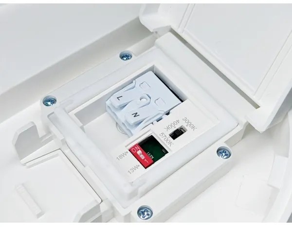 LED stmievateľné stropné svietidlo VARIO NOVA LED/13/18W/230V pr. 36 cm IP44 bie