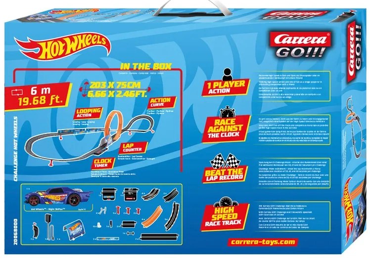 Carrera Go!!! Challenge Autodráha pre 1 hráča (High Speed Hot Wheels)  (100371773)