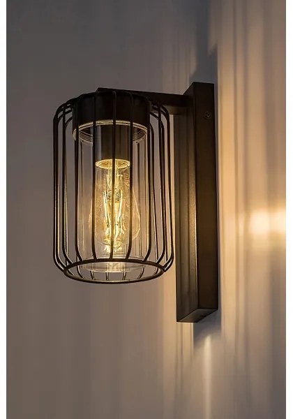 Rabalux 77106 - Vonkajšie nástenné svietidlo TARPA 1xE27/40W/230V IP44