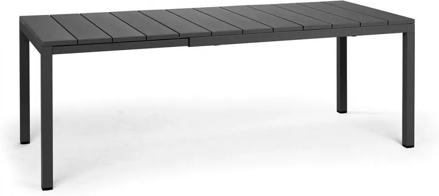 NARDI Hliníkový stôl RIO ANTRACITE Rozmer: 210/280 cm