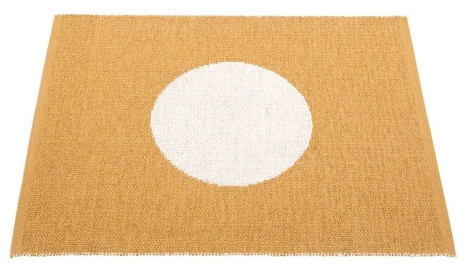 Okrovožltý vnútorný a vonkajší koberec 70x90 cm Vera Ochre – Pappelina