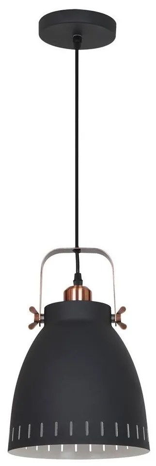 Italux MD-HN8026M-B+RC - Luster na lanku FRANKLIN 1xE27/60W/230V IT0050