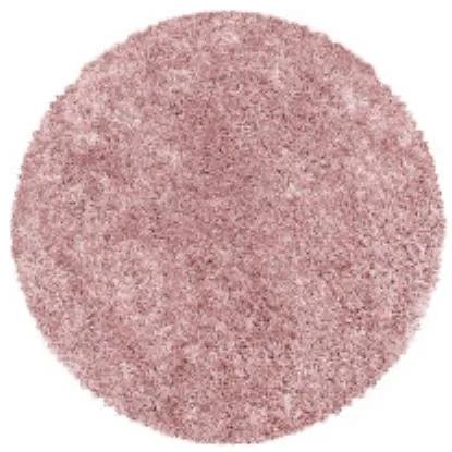 Ayyildiz koberce Kusový koberec Sydney Shaggy 3000 rose kruh - 160x160 (priemer) kruh cm