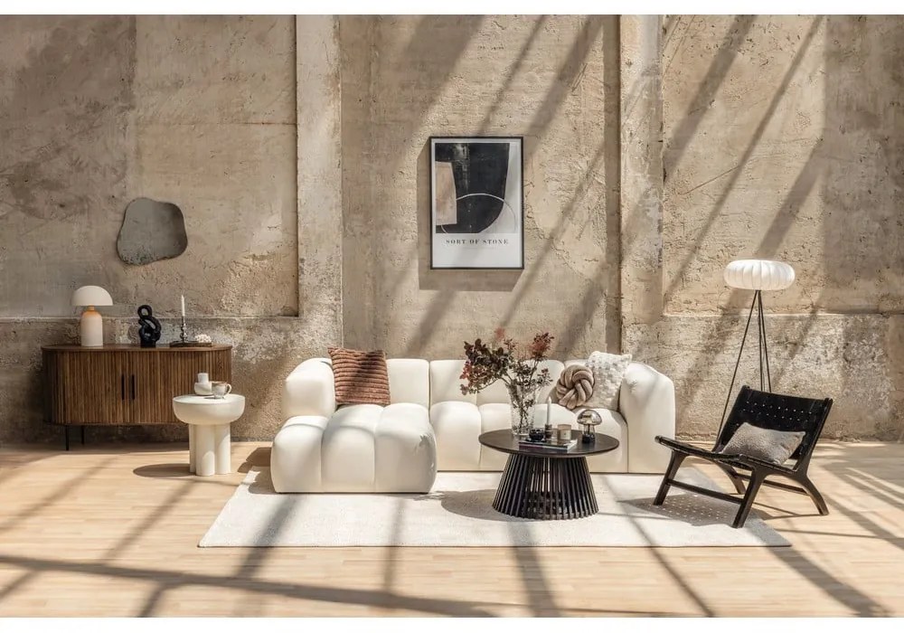 Tyrkysová zamatová rohová pohovka (pravý roh/s leňoškou) Cube – Bonami Selection