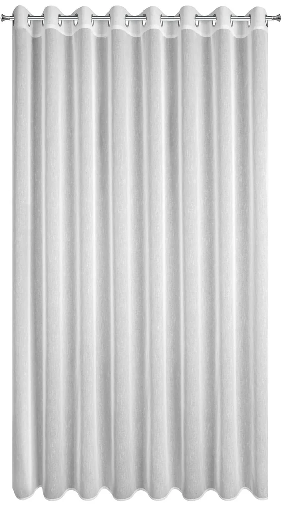 ZÁCLONA SONIA 300X250 CM BIELA