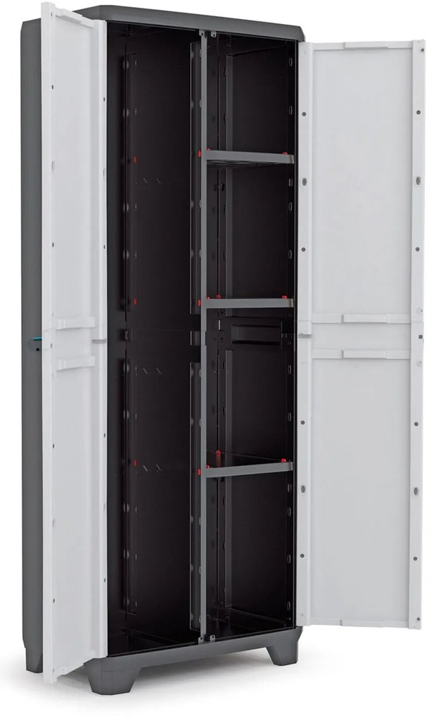 KIS-KETER Skriňa LINEAR vysoká delená 68 cm