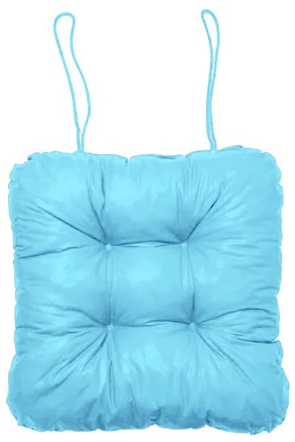 Podsedák na stoličke Soft azúrový