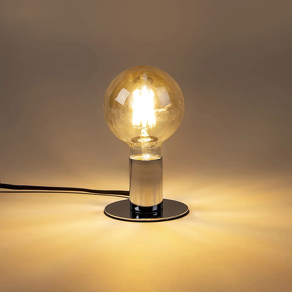 Sada 3 LED žiaroviek E27 Dim to Warm G95 zlatá 8W 806lm 2000-2700K