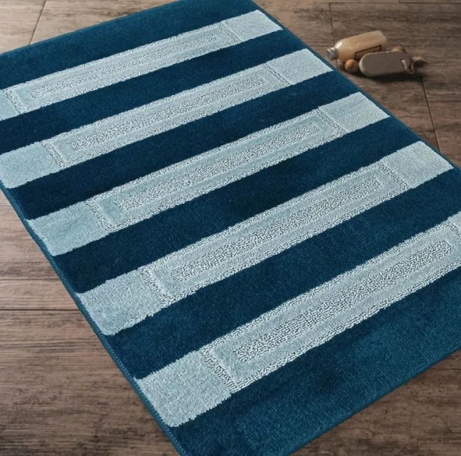 Sada kúpeľňových koberčekov Montana Said XL Deep Lake