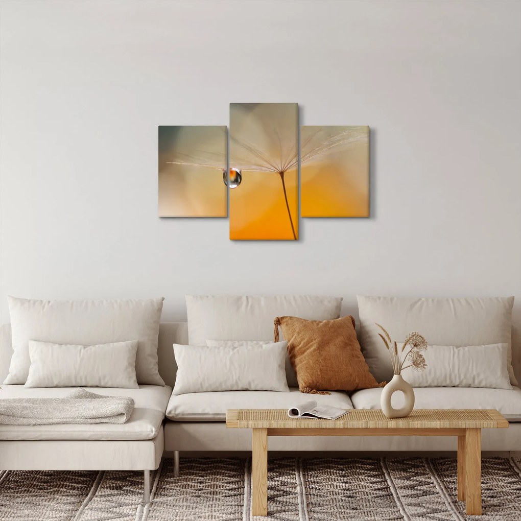 Obraz - Makro kvetu (90x60 cm)