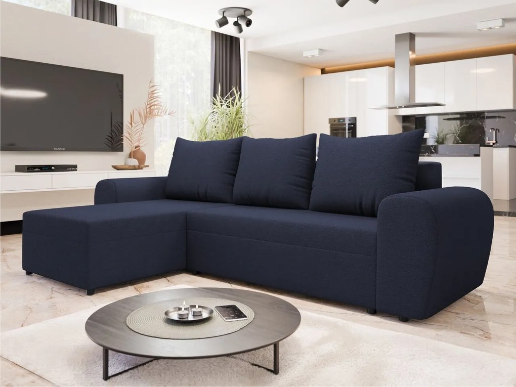 Rohová sedačka Anduvo L, Farby: Lux 05 + Lux 23