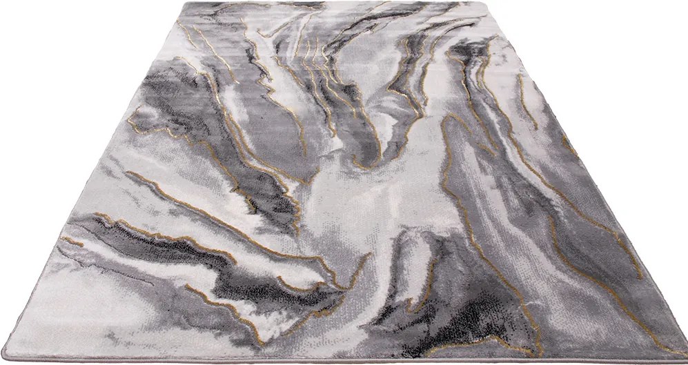 Koberec Diamond K8779G GOLD/GOLD rozmery koberec: 160x230 cm