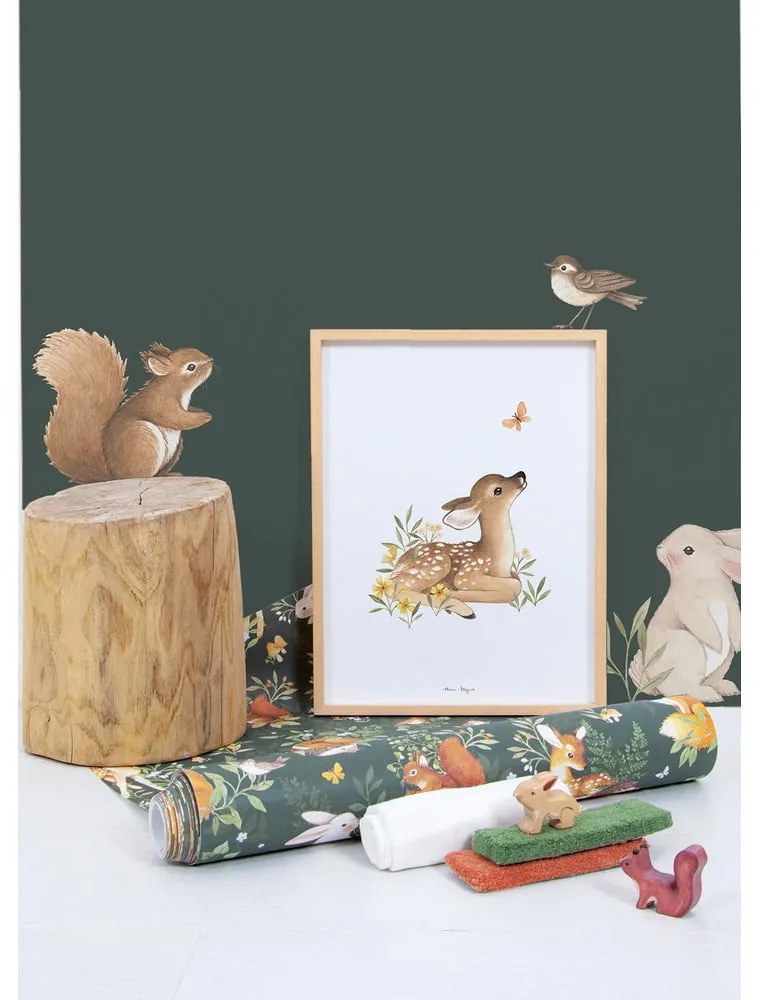 Detská tapeta 10 m x 50 cm Forest Friends – Lilipinso