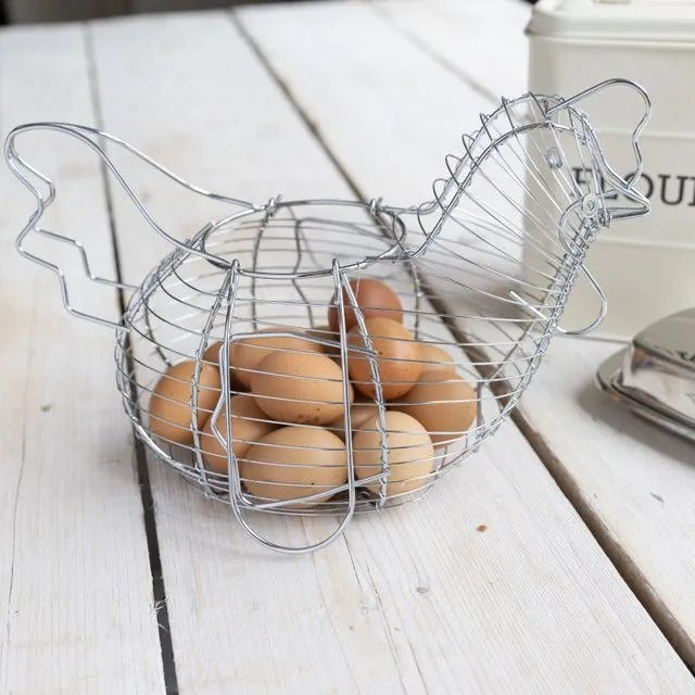 Kitchen Craft Drôtený košík na vajíčka Wire Chicken