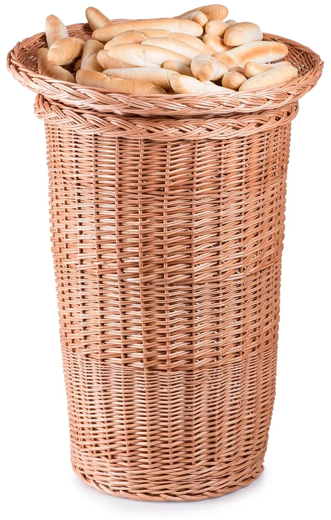 Kôš výstavný s ošatkou Korb II.dolný priemer 40/horný priemer 50 x v. 75(cm)