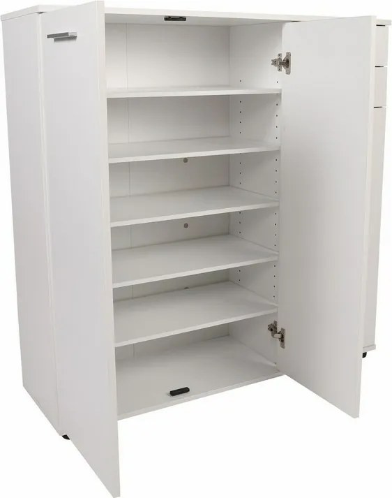 Skrinka na topánky Adre White