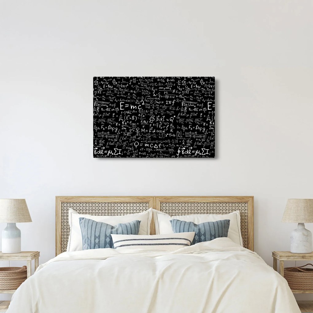 Obraz - Matematika (90x60 cm)