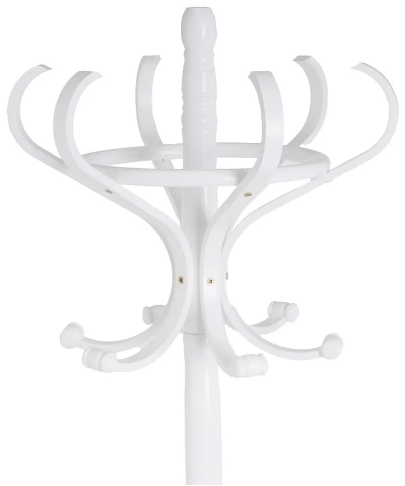 Biely vešiak z topoľového dreva Thonet – Casa Selección