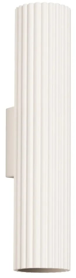 Krémovobiele nástenné svietidlo Gleam – Sollux