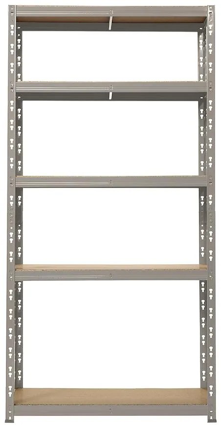 Regál šedá 175 kg RNDU 30-5 180x90x30