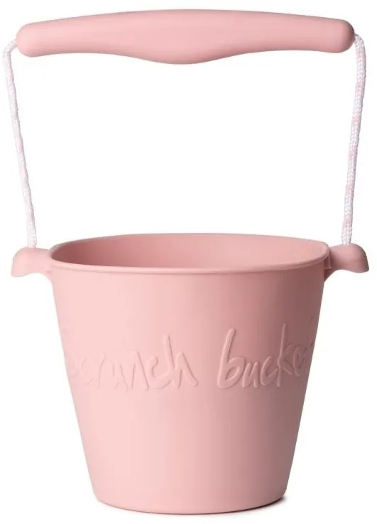 Scrunch silikónové vedierko, Dusty Rose