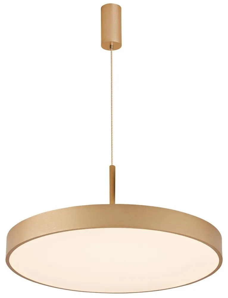 Azzardo AZ5089 - LED Stmievateľný luster na lanku MARCELLO LED/30W/230V zlatá + DO