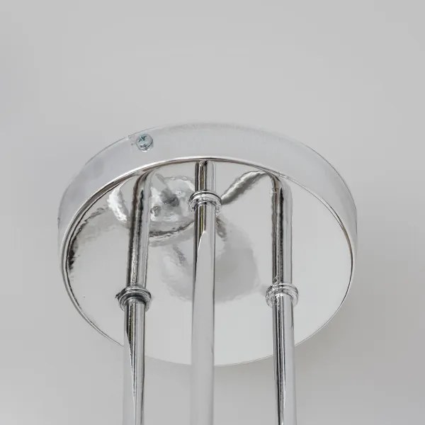 Prisadený luster OXFORD 3xE27/15W/230V lesklý chróm