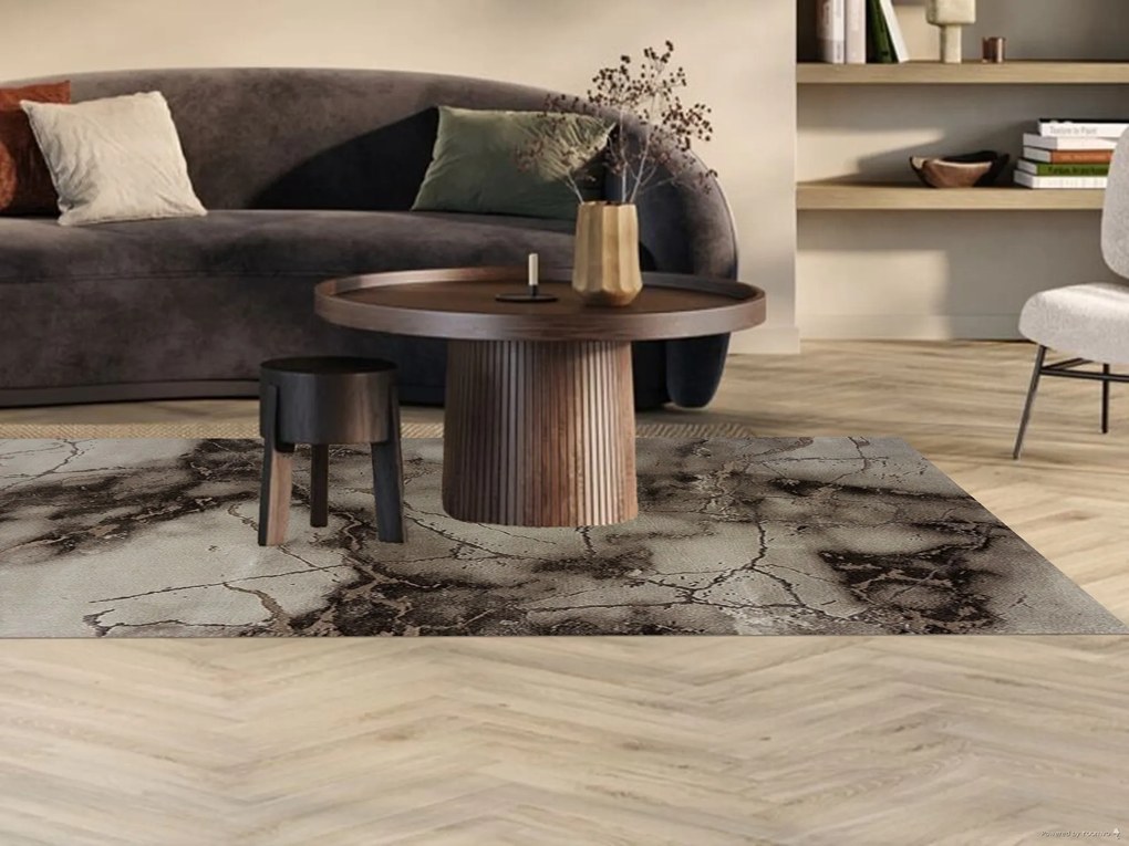Berfin Dywany, Kusový koberec Elite 23270 Beige, 240x330, hnedá, obývacia izba