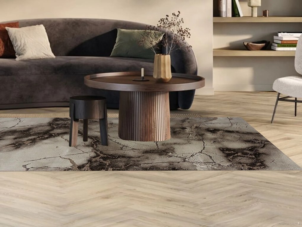 Berfin Dywany, Kusový koberec Elite 23270 Beige, 80x150, hnedá, obývacia izba