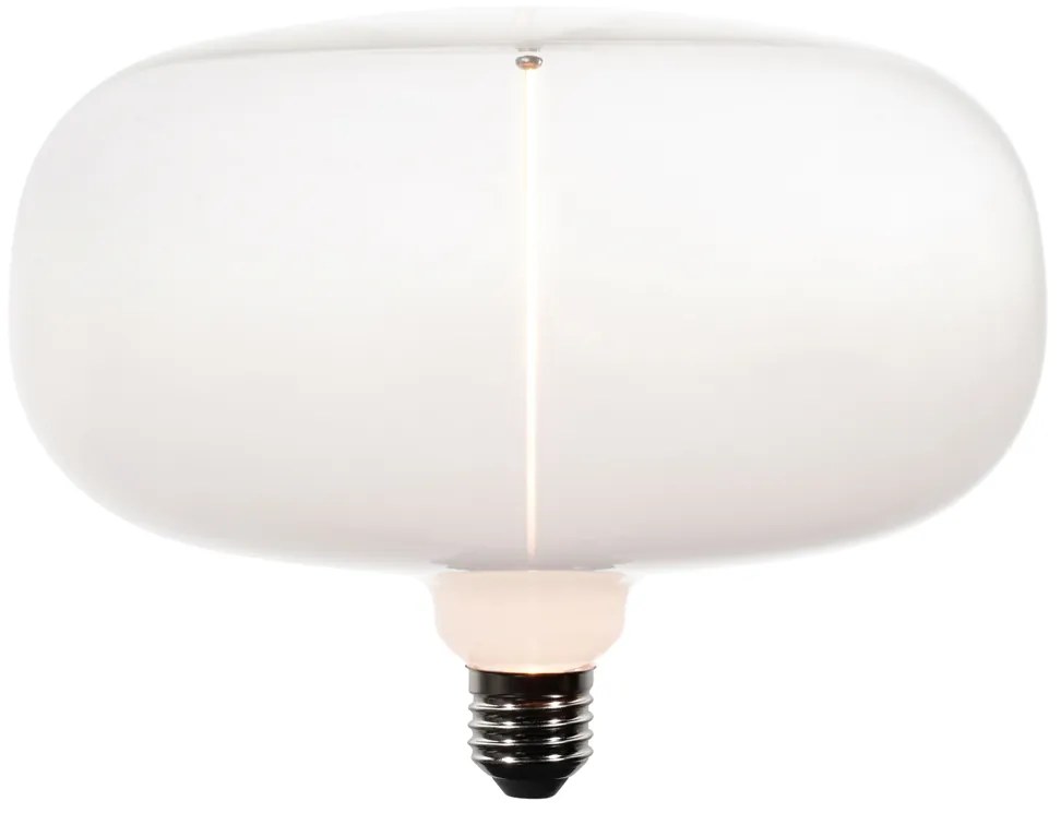 LED žiarovka E27 P215 biela 3.4W 150lm 1800K