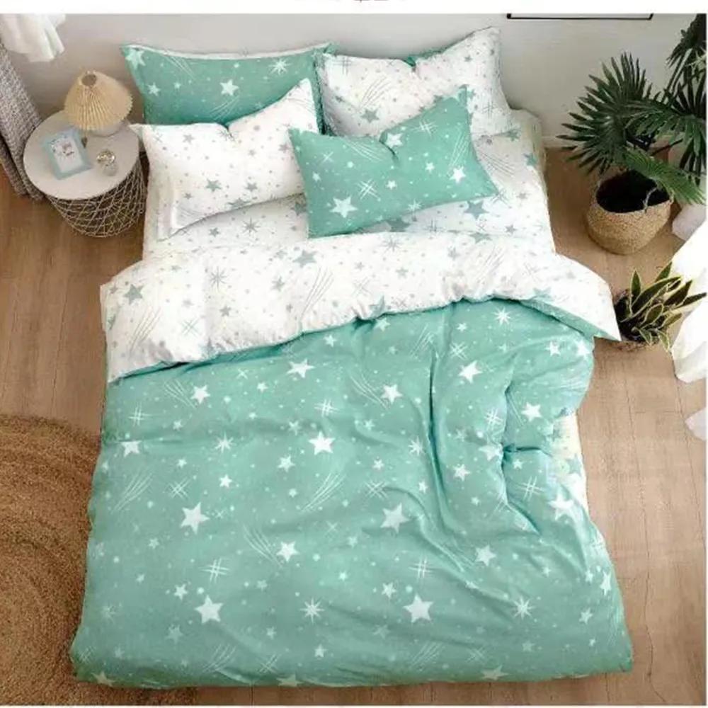 Bavlnené posteľné obliečky 7-dielne star S2004