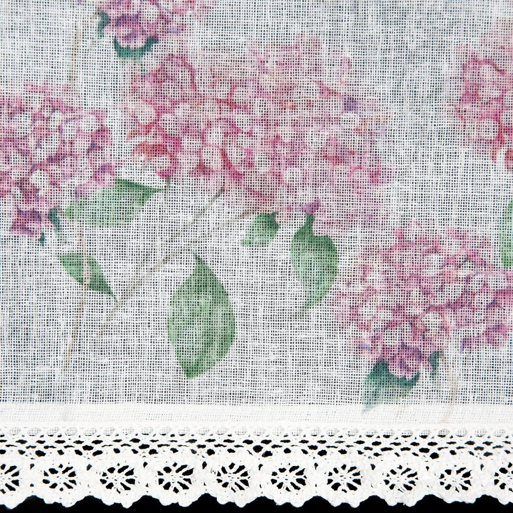 KRÁTKA ZÁCLONA NA PÁSKE MONA 30X150 CM VIACFAREBNÁ