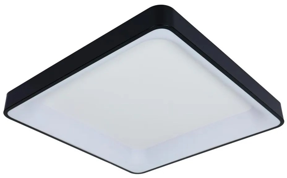 Brilagi - stmievateľné LED stropné svietidlo FALCON II LED/125W/230V 60x60 cm čierne s diaľkovým ovládaním