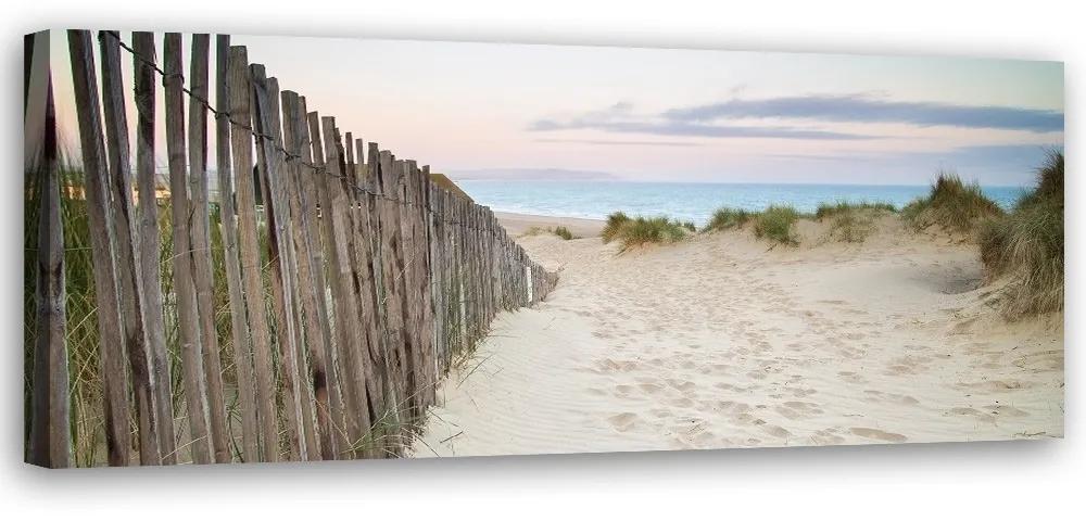 Gario Obraz na plátne Pláž po západe slnka Rozmery: 90 x 30 cm