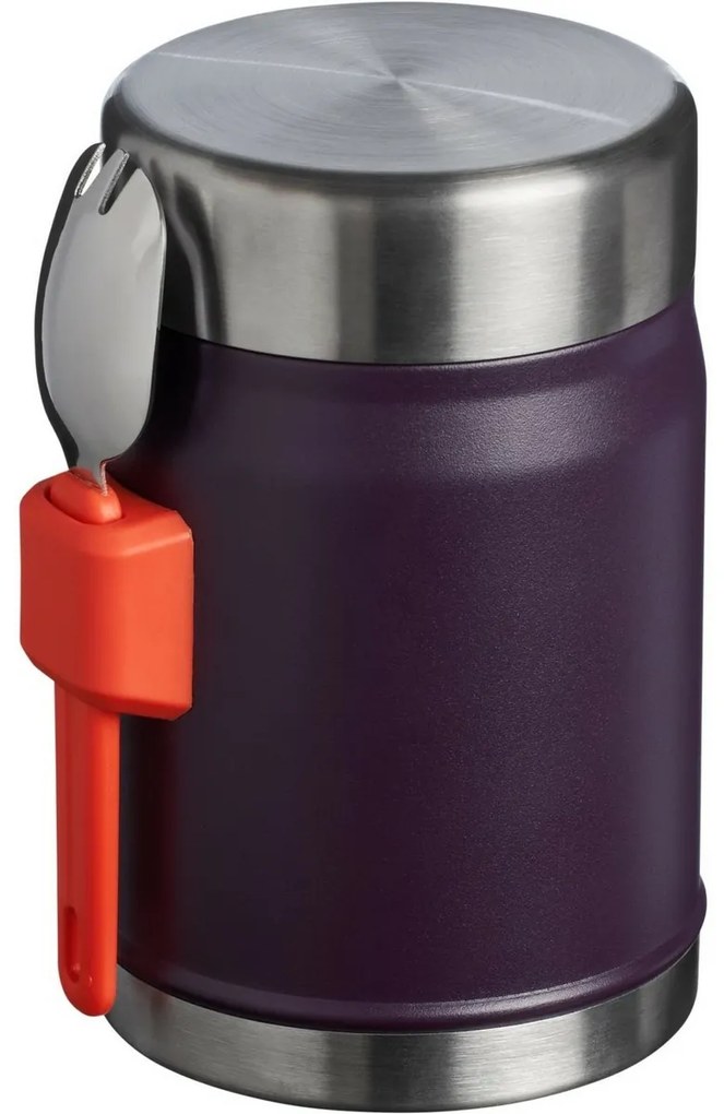 Stanley Termoska jedálenská 400 ml s lyžicou/vidličkou Plum