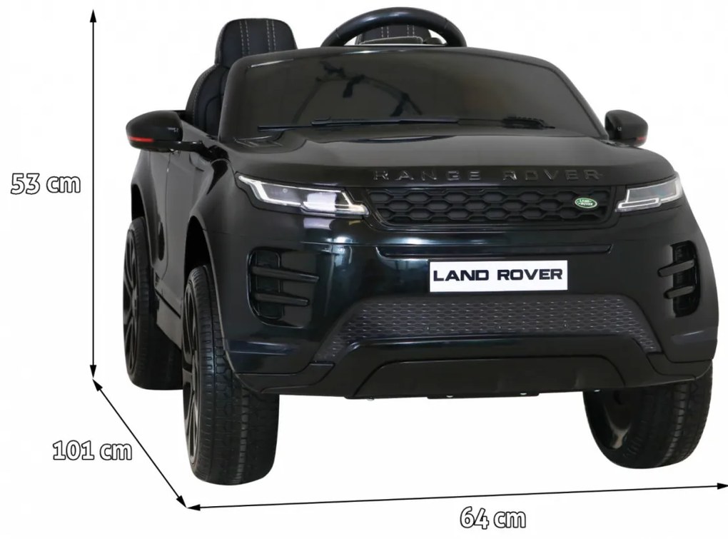 RAMIZ Elektrické autíčko Range Rover Evoque RRE99 - čierne