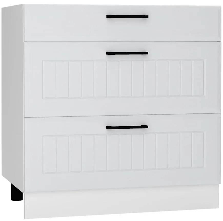 Skrinka do kuchyne Irma D80s/3 Svetlo šedá Mat