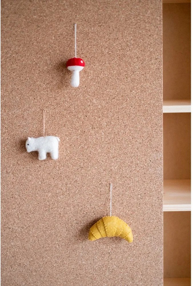 Knižnica z borovicového dreva s nástenkou Karup Design Slide