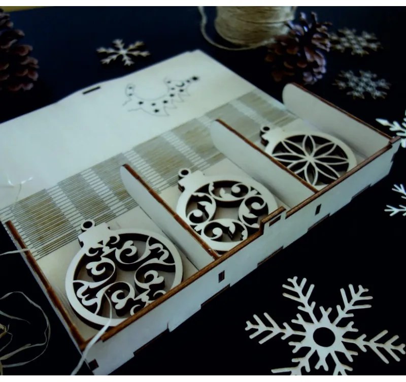 Vianočné ozdoby z dreva a plastu, Vianočné dekorácie drevené , drevené doplnky PR0116-Christmas HEU-