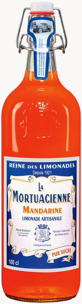 Mandarínková limonáda, 6 fliaš