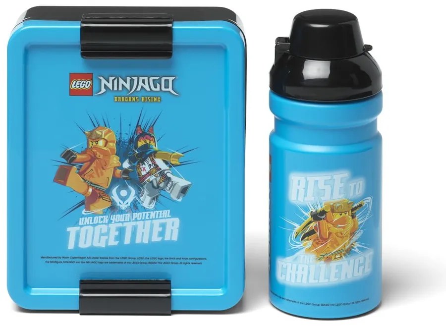 Detský desiatový box s fľašou Ninjago - LEGO®