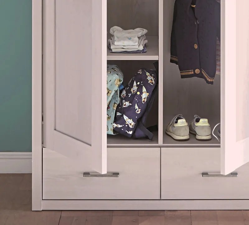 Šatníková skriňa Luca, 2-dverová