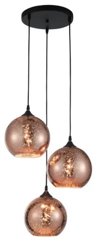 Rustikálny luster Blaze 35 medená