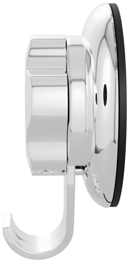 Plastové háčiky v súprave 4 ks bez vŕtania v striebornej farbe Bestlock – Compactor