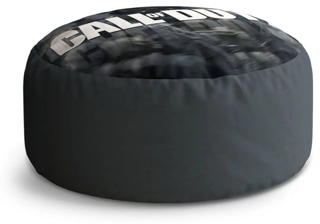 Sablio Taburet Circle Call of Duty Vojak: 38x48 cm