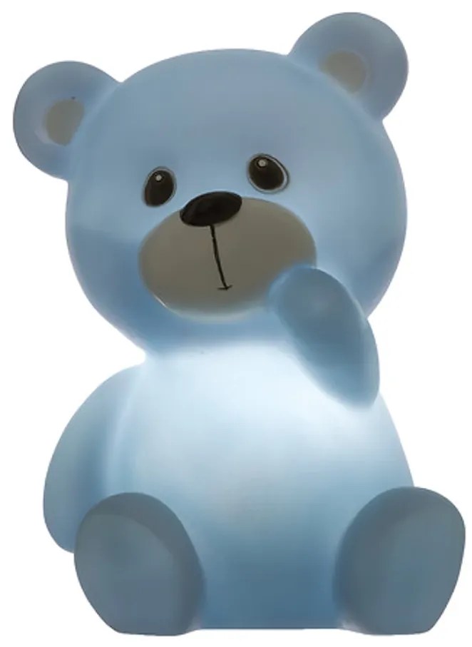 LED detské nočné svetlo TEDDY 10x13,5 cm - viac farieb Farba: Ružová